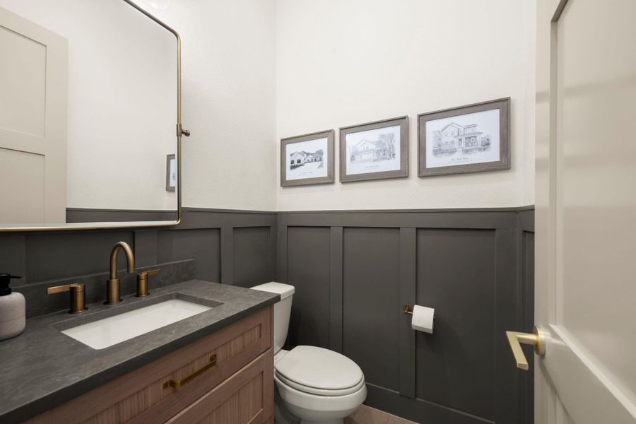 Furnished interior view inside a new home in , Tomball (Image 35).