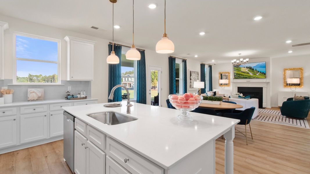 Furnished interior view inside a new home in Hamilton Lakes, Lawrenceville (Image 19).