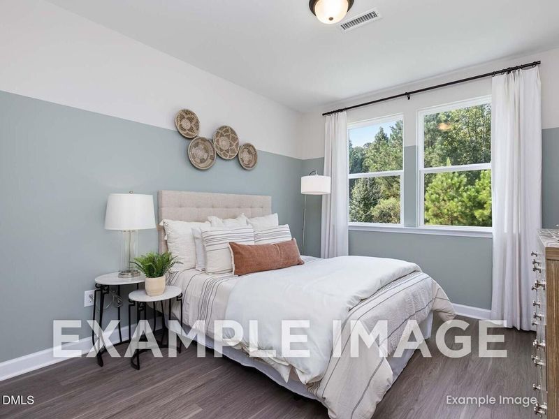 Furnished interior view inside a new home in Sage on North Main, Wake Forest (Image 13).