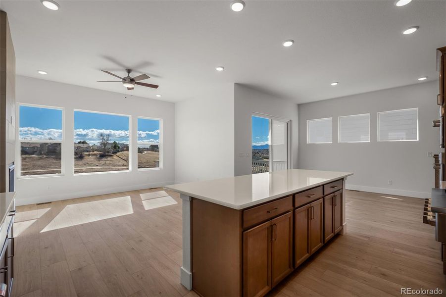 Furnished interior view inside a new home in Trailside at Cottonwood Creek, Colorado Springs (Image 10).