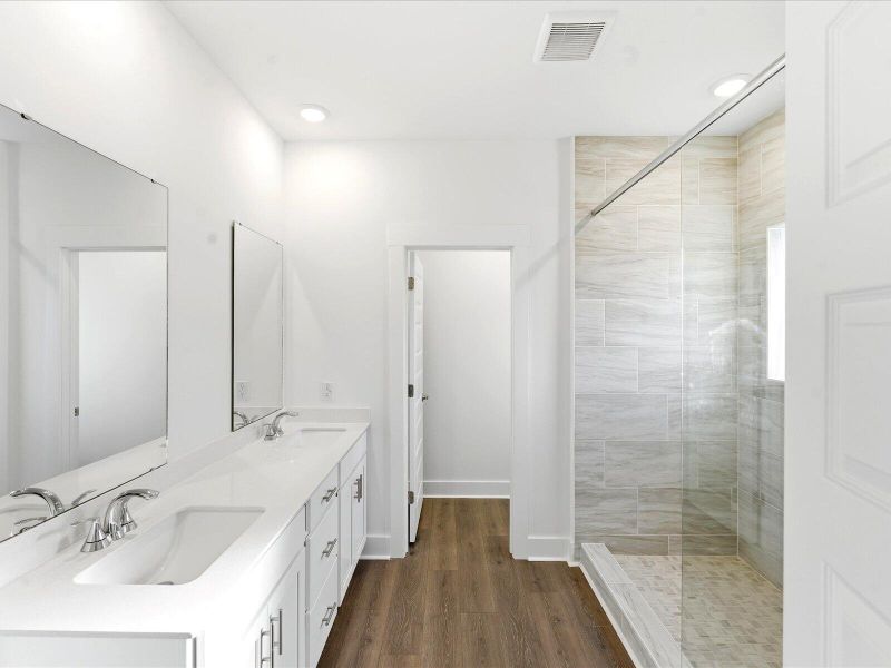 Furnished interior view inside a new home in The Coves at Lakes of Cane Bay II, Summerville (Image 6).