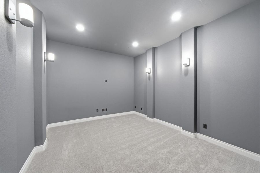 Spacious, unfurnished interior of a new home in Artavia 70′, Conroe (Image 21).