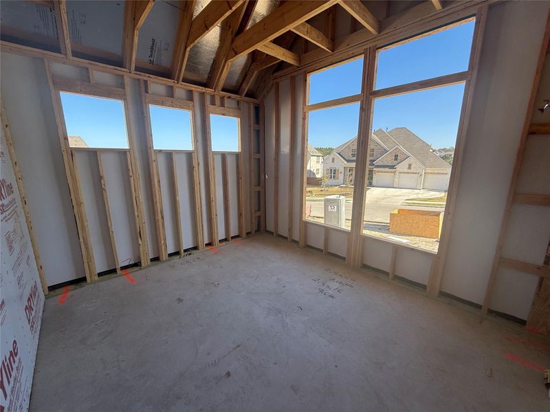 In-progress construction of a new home in Provence, Austin, TX (Image 11).