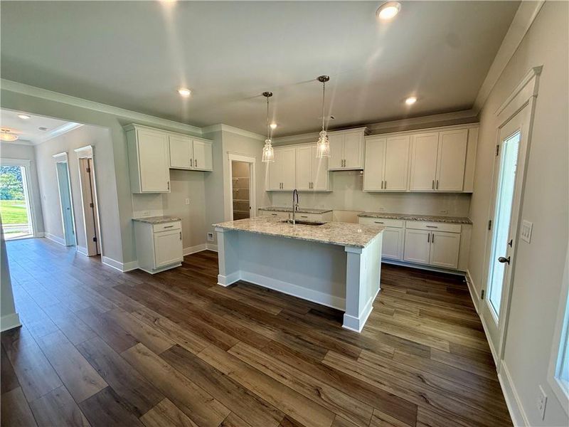 Furnished interior view inside a new home in Fowler Farms, Auburn (Image 9).
