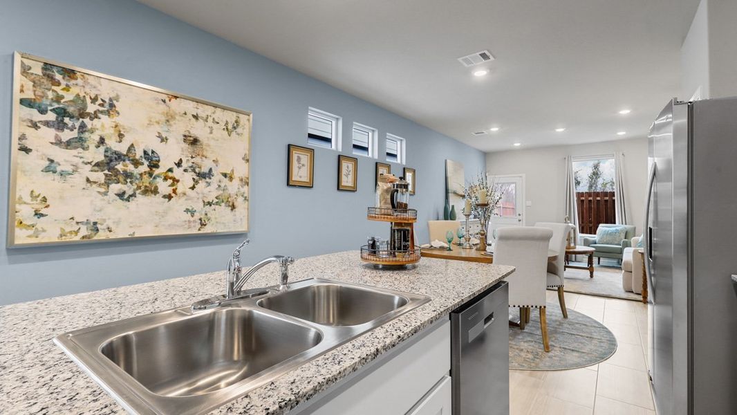 Furnished interior view inside a new home in Orchard Village, Fort Worth (Image 9).