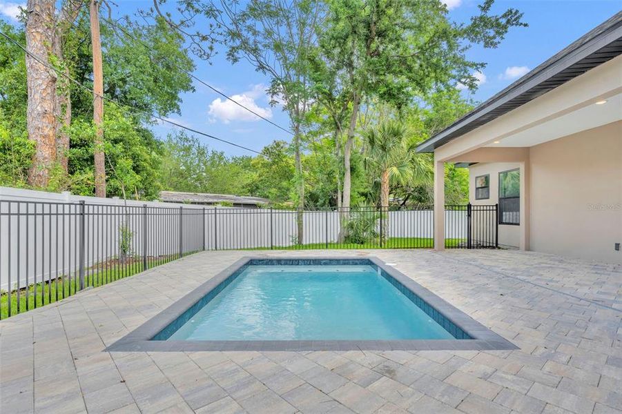 Exterior details and patio area of a home in , Winter Park (Image 28). Exterior details and patio area of a home in , Winter Park (Image 28).