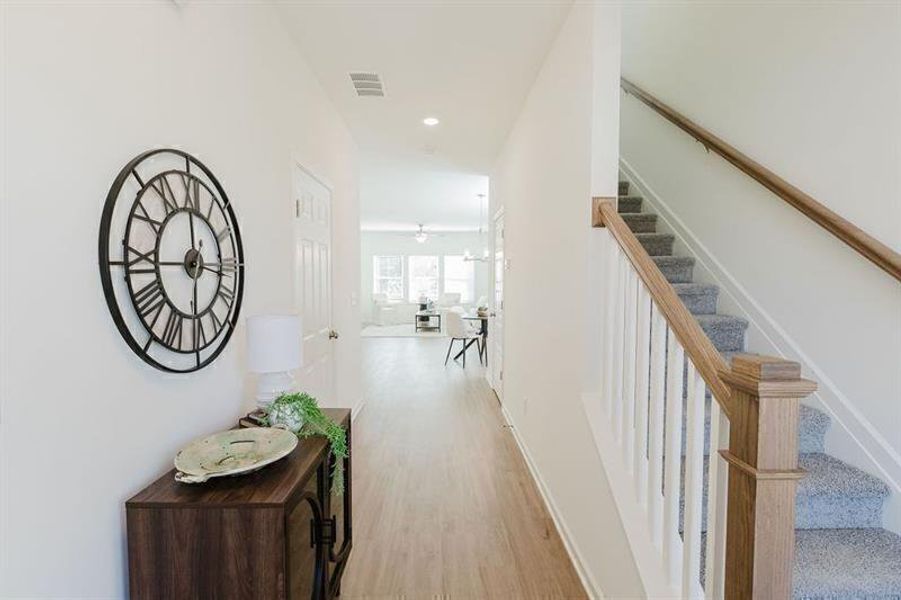 Furnished interior view inside a new home in , Dawsonville (Image 8).