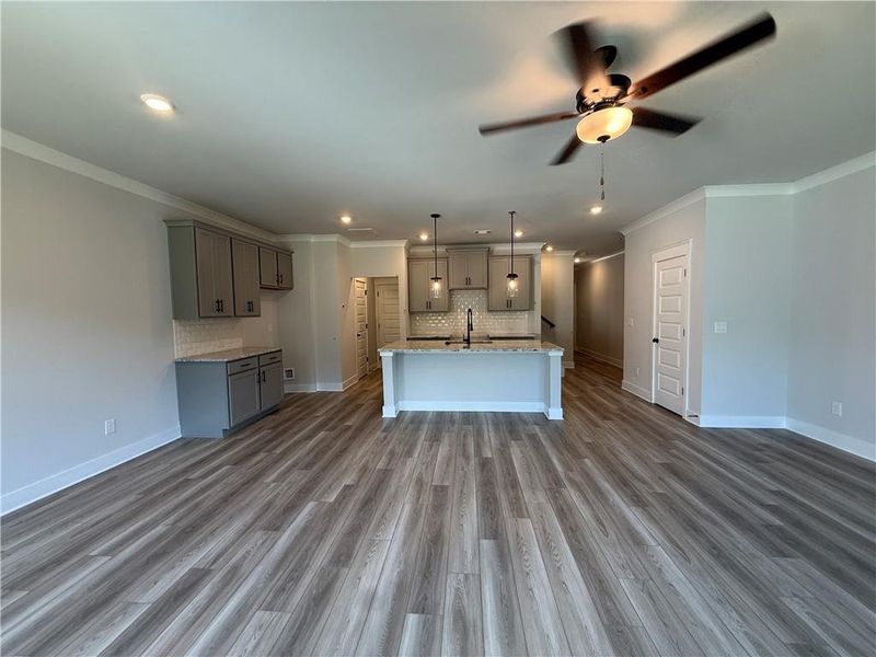 Spacious, unfurnished interior of a new home in The Towns at Auburn Station East, Auburn (Image 14).