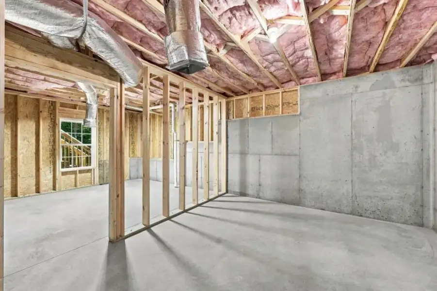 In-progress construction of a new home in , Lula, GA (Image 49).