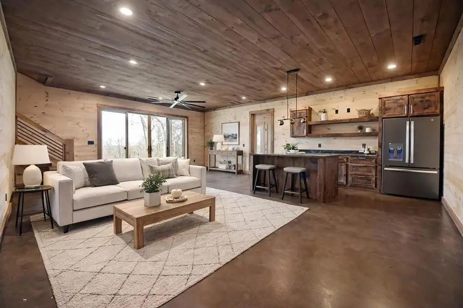 Furnished interior view inside a new home in , Blue Ridge (Image 8). Furnished interior view inside a new home in , Blue Ridge (Image 8).