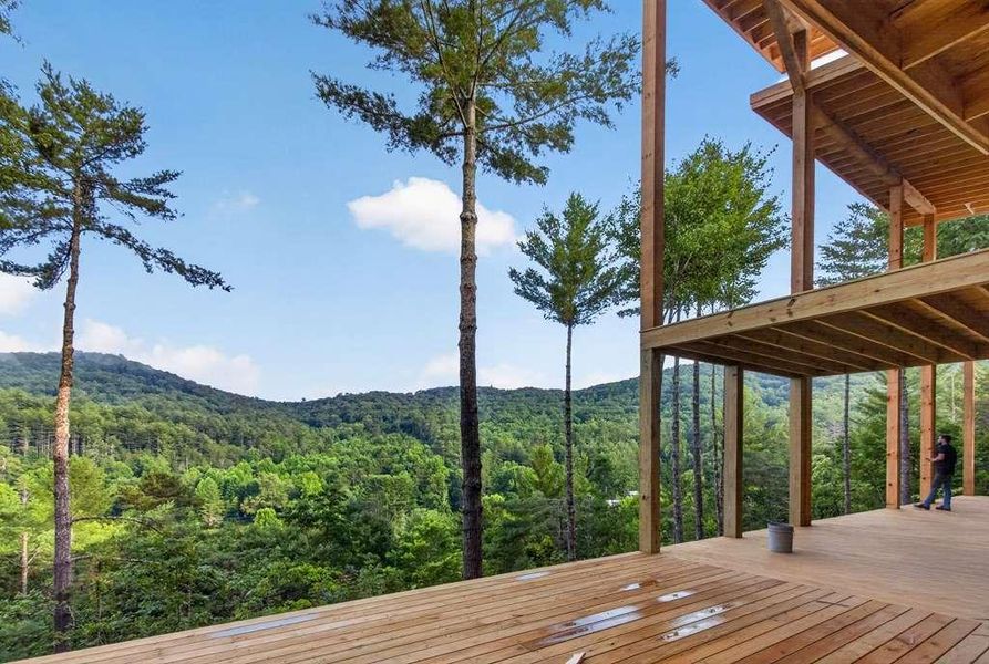 In-progress construction of a new home in , Cherry Log, GA (Image 20).