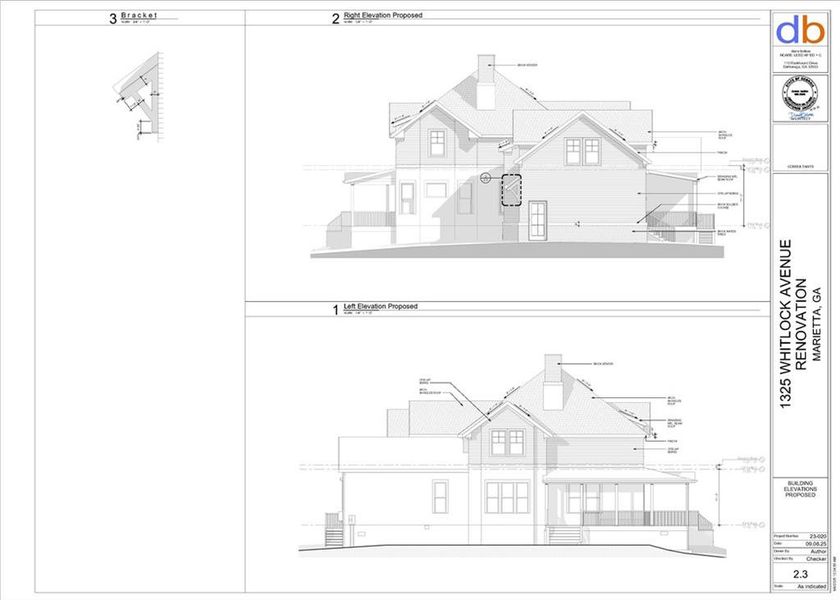 Exterior rendering of this home design in , Marietta, GA (Image 4).