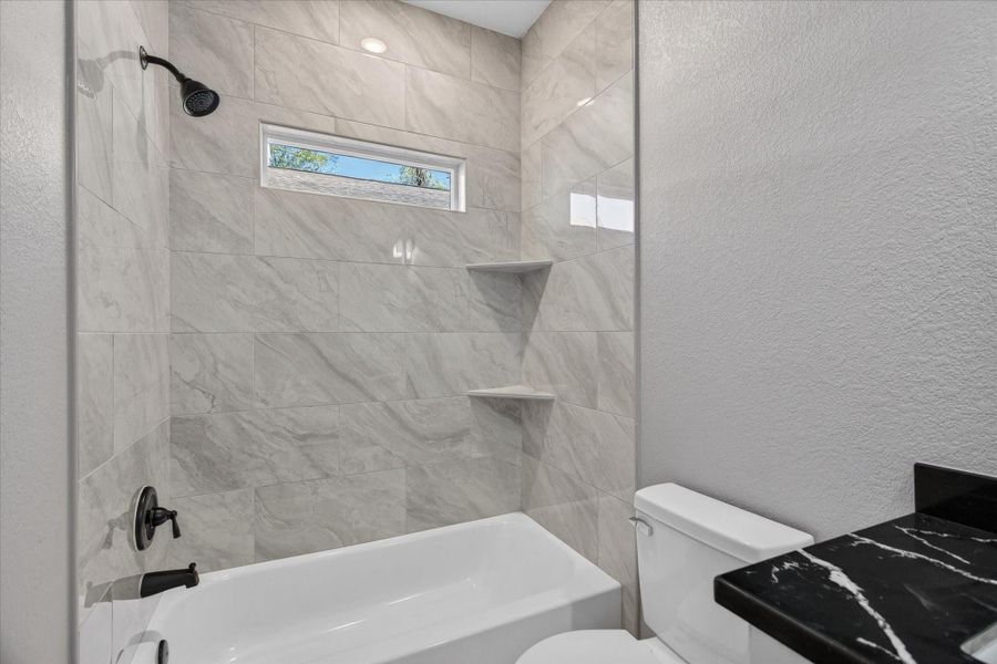 Furnished interior view inside a new home in , Houston (Image 18).