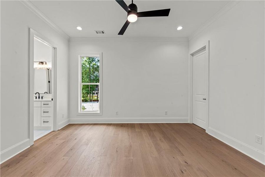 Spacious, unfurnished interior of a new home in , Greensboro (Image 25).