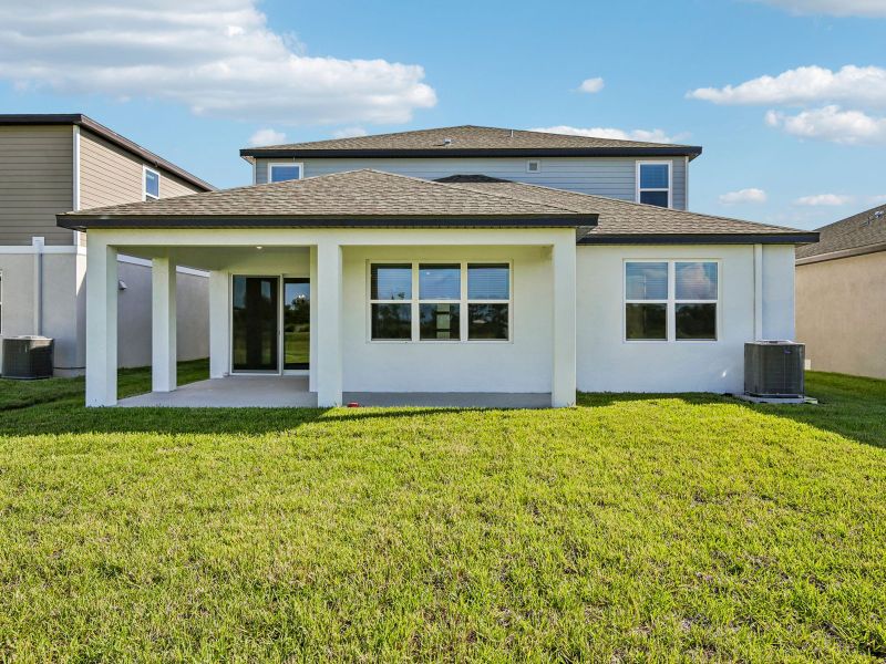 Exterior details and patio area of a home in Magnolia Bay - Reserve Series, Nokomis (Image 3).