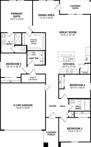 The Goldenrod II floor plan by K. Hovnanian Homes. 1st Floor shown. *Prices, plans, dimensions, features, specifications, materials, and availability of homes or communities are subject to change without notice or obligation. The Goldenrod II floor plan by K. Hovnanian Homes. 1st Floor shown. *Prices, plans, dimensions, features, specifications, materials, and availability of homes or communities are subject to change without notice or obligation.