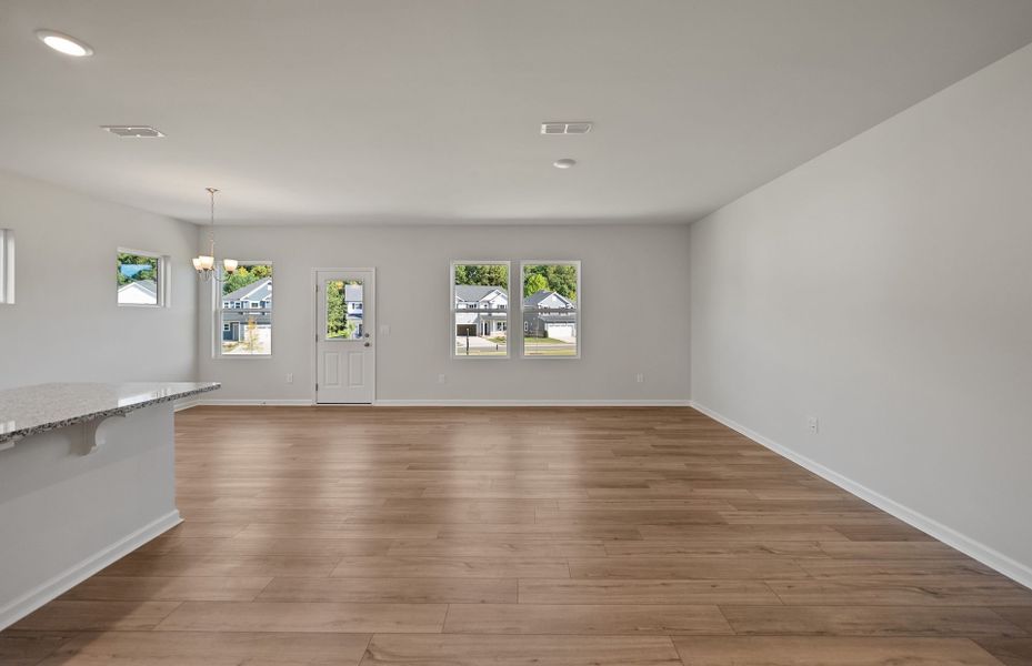 Spacious, unfurnished interior of a new home in Cambria, Garner (Image 46).