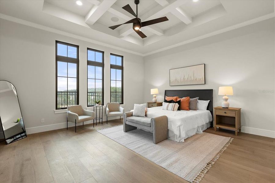 Furnished interior view inside a new home in , Montverde (Image 19).