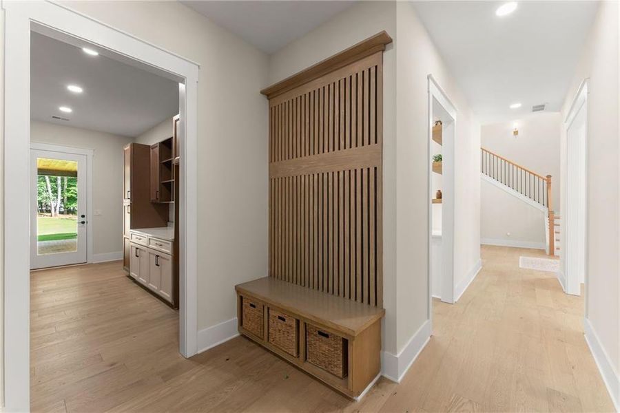Furnished interior view inside a new home in , Hoschton (Image 37).