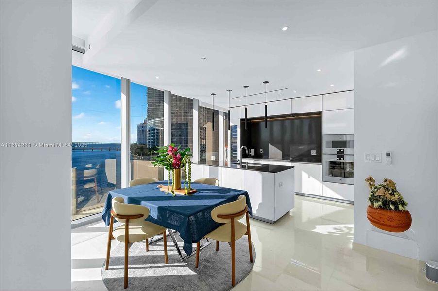 Furnished interior view inside a new home in , Miami (Image 18). Furnished interior view inside a new home in , Miami (Image 18).