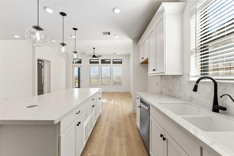 Furnished interior view inside a new home in Jordan Ranch, Katy (Image 6). Furnished interior view inside a new home in Jordan Ranch, Katy (Image 6).