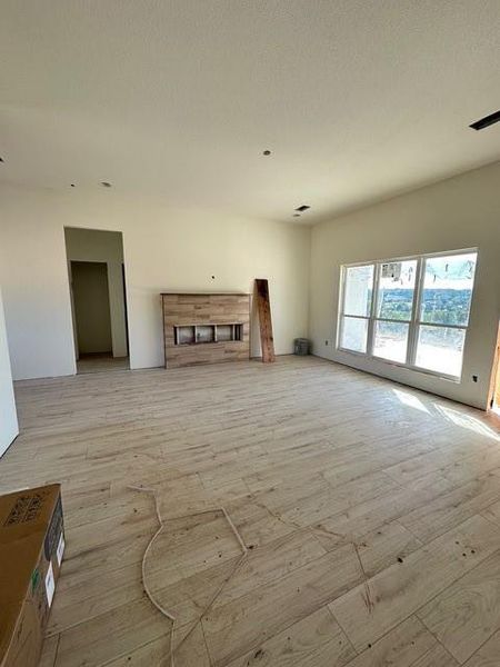 In-progress construction of a new home in , Bluff Dale, TX (Image 18).