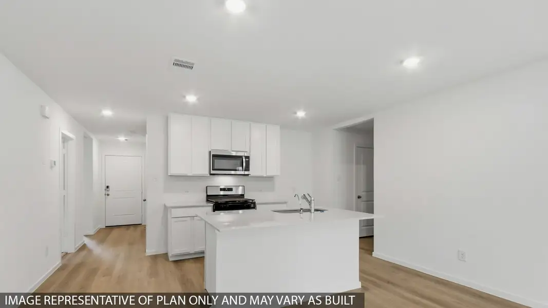Furnished interior view inside a new home in Mill Creek, Magnolia (Image 3).
