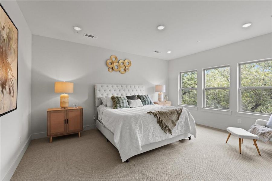 Furnished interior view inside a new home in , Lake Dallas (Image 13). Furnished interior view inside a new home in , Lake Dallas (Image 13).