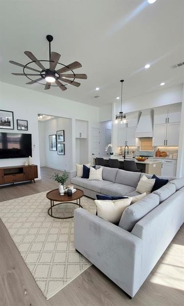 Furnished interior view inside a new home in , Springtown (Image 6).