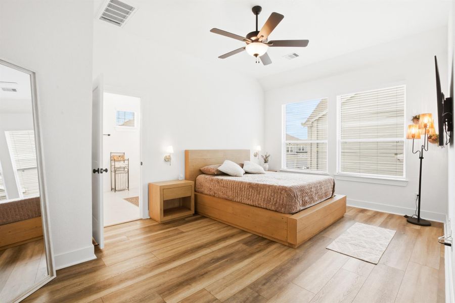Furnished interior view inside a new home in , Cypress (Image 19).