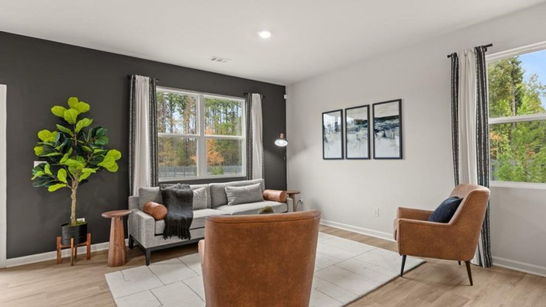 Furnished interior view inside a new home in Woodbury Park, South Fulton (Image 9).