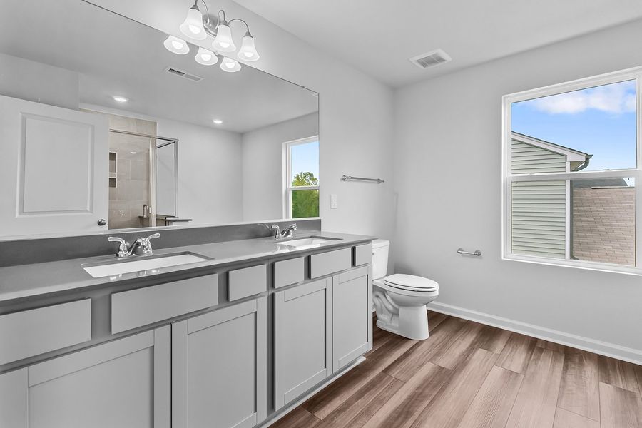 Furnished interior view inside a new home in Bell West, Kernersville (Image 14).