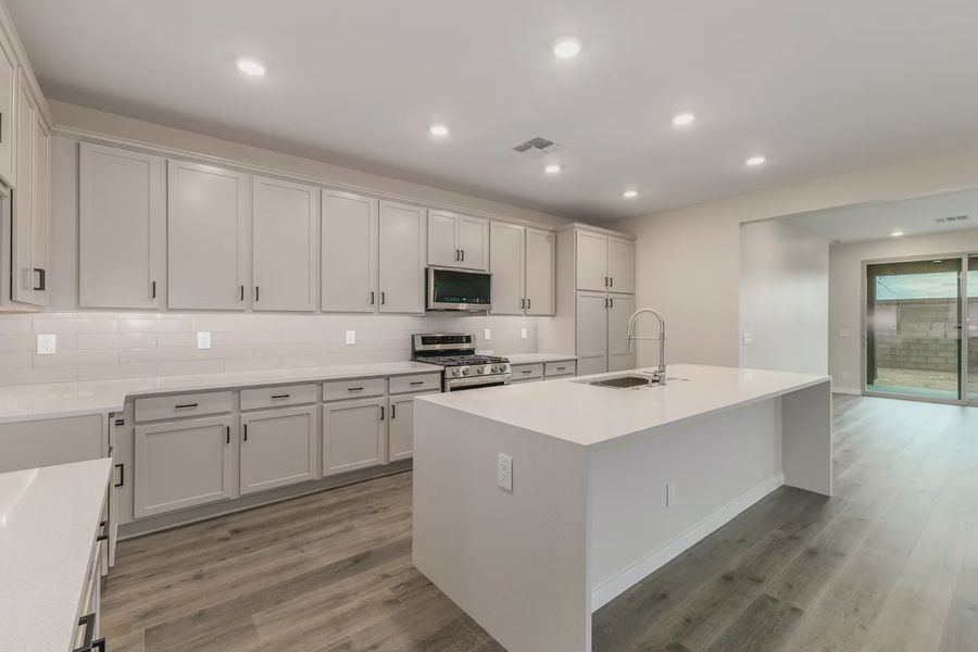 Furnished interior view inside a new home in Avanti at Granite Vista, Waddell (Image 6).