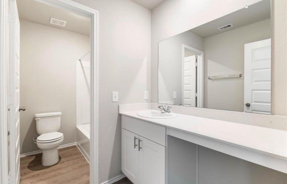 Furnished interior view inside a new home in , Houston (Image 9). Furnished interior view inside a new home in , Houston (Image 9).