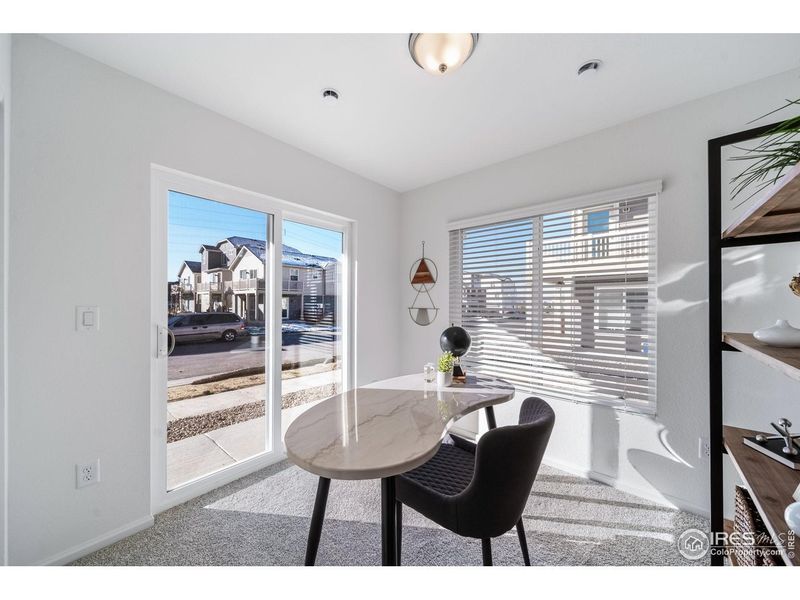 Furnished interior view inside a new home in , Johnstown (Image 3). Furnished interior view inside a new home in , Johnstown (Image 3).