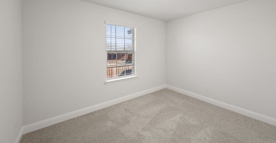 Representative exterior photo of a completed home built from the Meredith by Impression Homes in Main Street Village, Mansfield, TX (Image 20). Representative exterior photo of a completed home built from the Meredith by Impression Homes in Main Street Village, Mansfield, TX (Image 20).