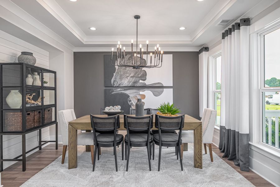 Representative furnished interior of a home built from the Woodward by Pulte Homes in Solserra, Shallotte (Image 28).