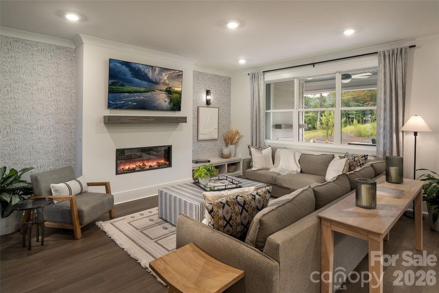 Fireplace - Model Home Photo Example Only Fireplace - Model Home Photo Example Only