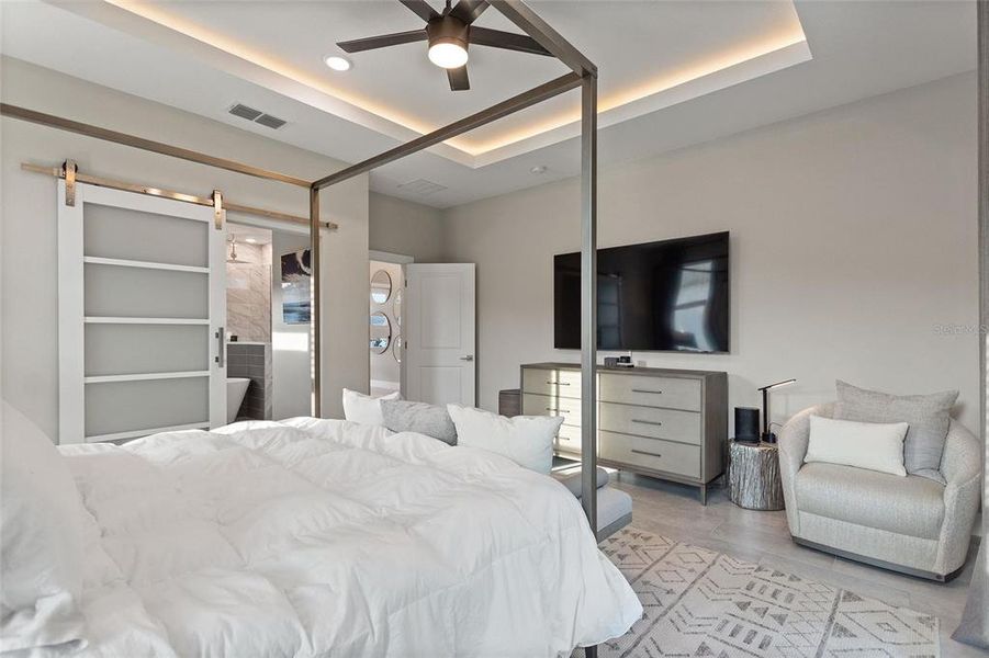 Furnished interior view inside a new home in , Punta Gorda (Image 36).