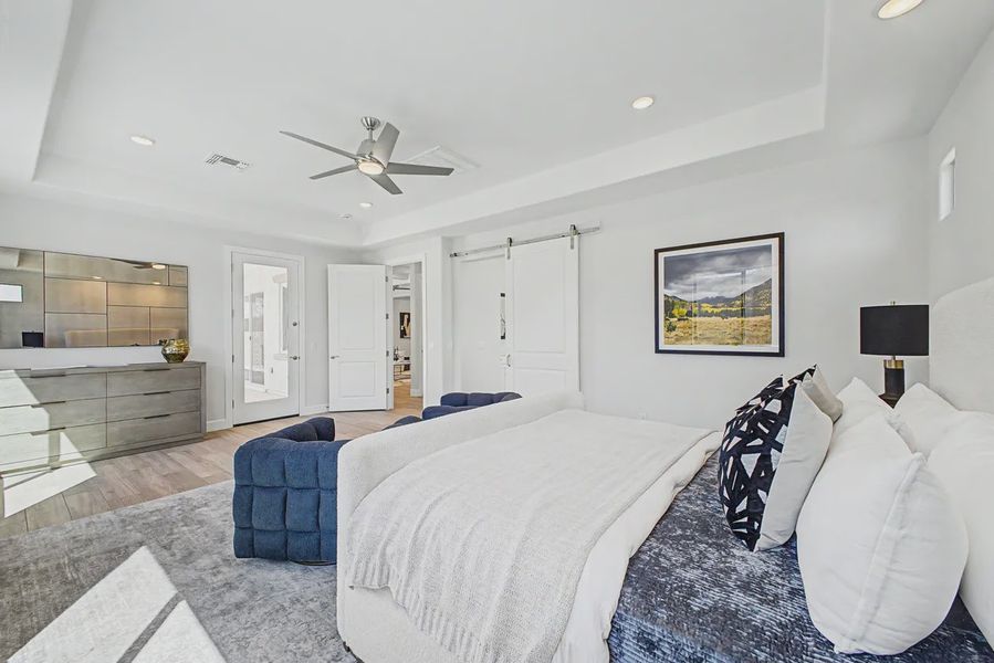 Furnished interior view inside a new home in Bellero Estates, Queen Creek (Image 16).