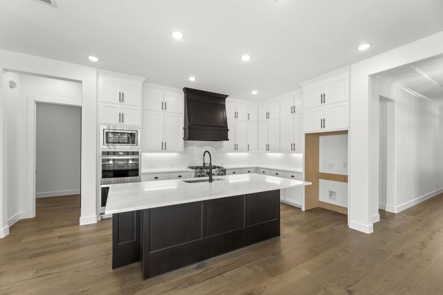 Representative furnished interior of a home built from the 5521 by Tradition Homes in Windsong Ranch, Prosper (Image 5).