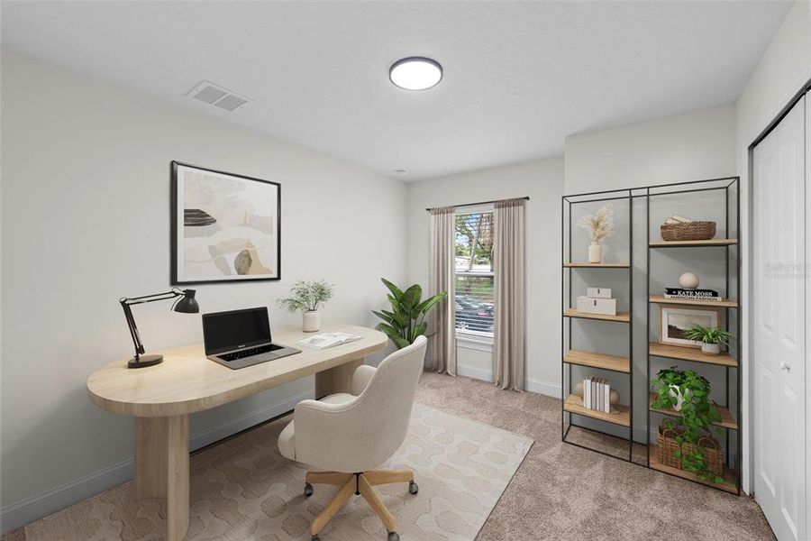 Furnished interior view inside a new home in , St. Petersburg (Image 13).