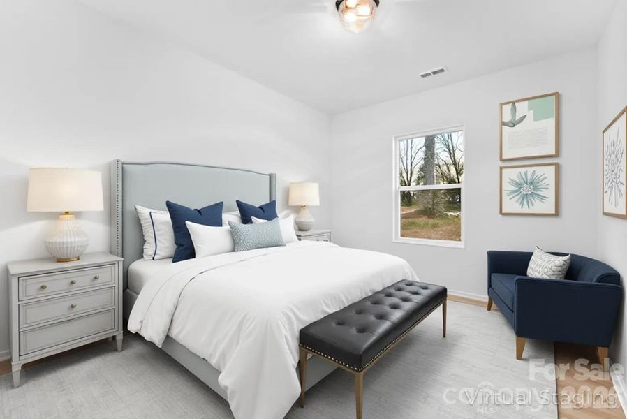 Furnished interior view inside a new home in , Cherryville (Image 16).