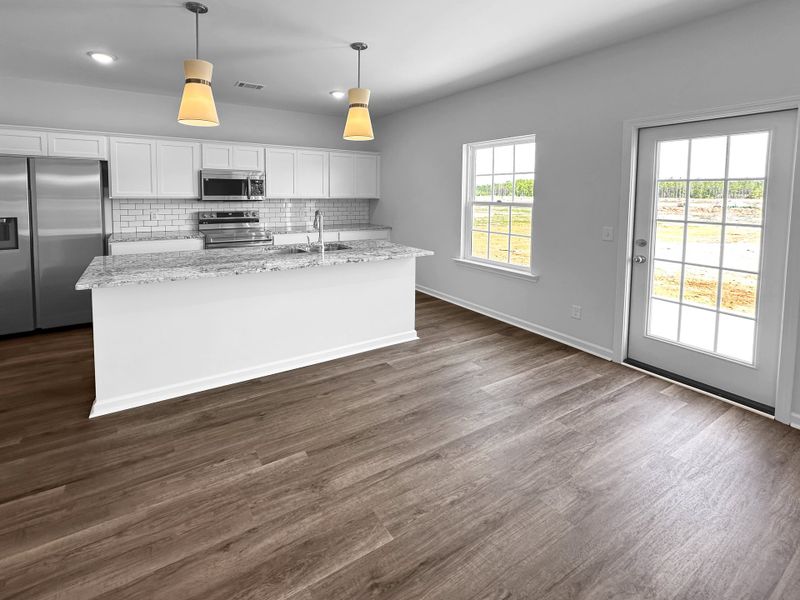 Spacious, unfurnished interior of a new home in Doctor's Creek, Ludowici (Image 15).