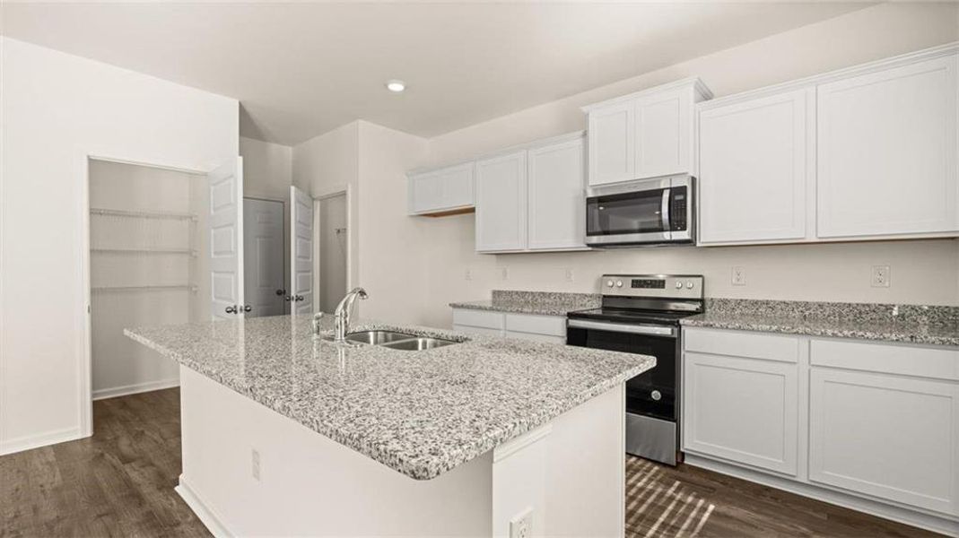 Furnished interior view inside a new home in Fox Crossing, Griffin (Image 5). Furnished interior view inside a new home in Fox Crossing, Griffin (Image 5).