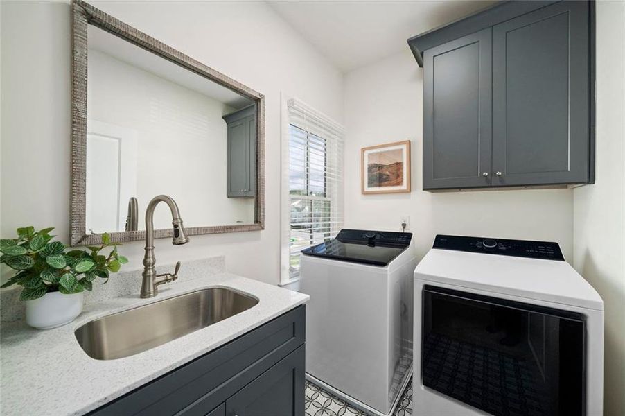 Furnished interior view inside a new home in Crossroads, Milton (Image 9).