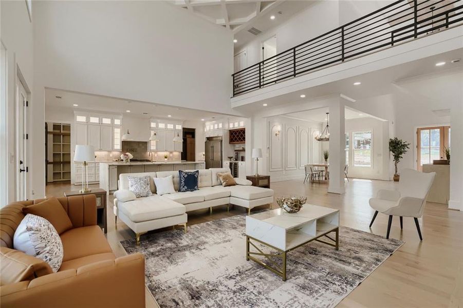 Furnished interior view inside a new home in , Grayson (Image 28).