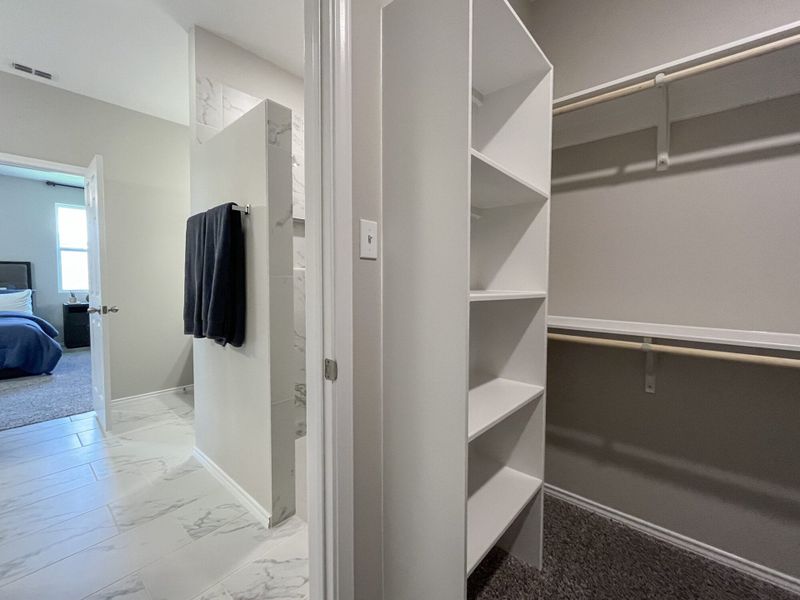 Furnished interior view inside a new home in Villas San Agustin, Laredo (Image 10).