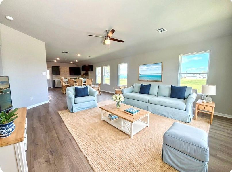 Virtually Staged Living Room Pic