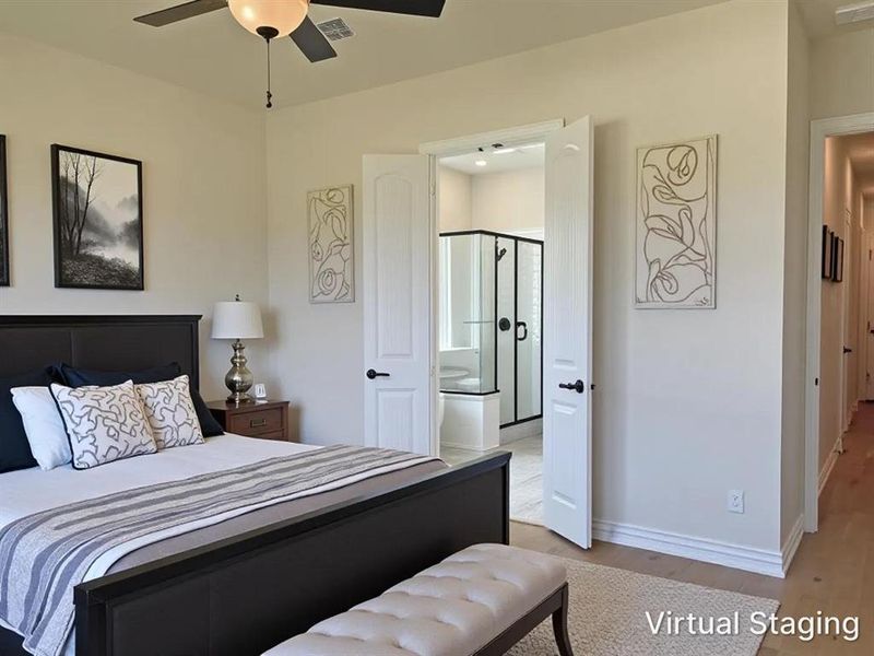 Master bedroom VIRTUAL STAGING